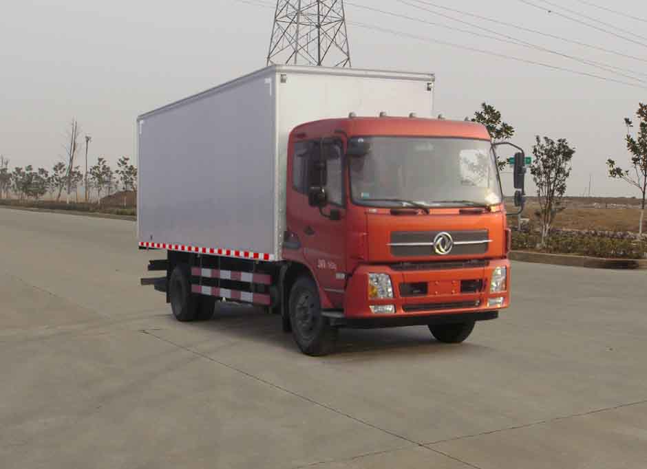 东风 天锦中卡 185马力 4×2 排半厢式载货车(DFL5120XXYB13)