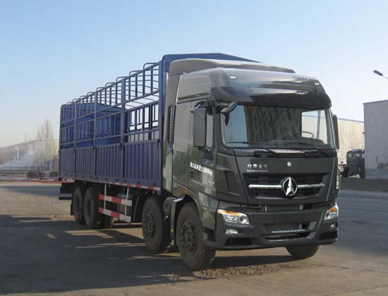 北奔重汽 北奔V3 重卡 270马力 8×4 仓栅载货车(ND53100CCYZ)