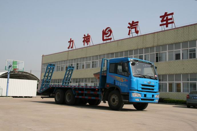 随州力神 醒狮 260马力 6×4 平板运输车(SLS5250TPBC)