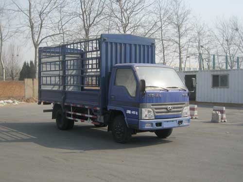 北汽制造 旗龙 轻卡 95马力 4×2 仓栅式 单排 载货车(BJ5040CCY13)