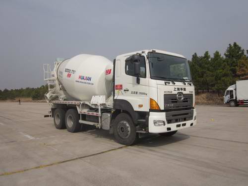 上海华建 华建 350马力 6×4 混凝土搅拌运输车(HDJ5256GJBGH)