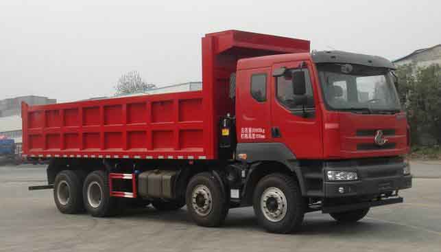 东风柳汽 霸龙重卡 336马力 8×4 自卸车（LZ3310QEHA）