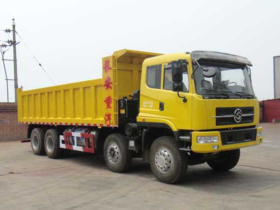 江铃重汽 远威重卡 320马力 8×4 LNG自卸车(SXQ3310G5N1-4)
