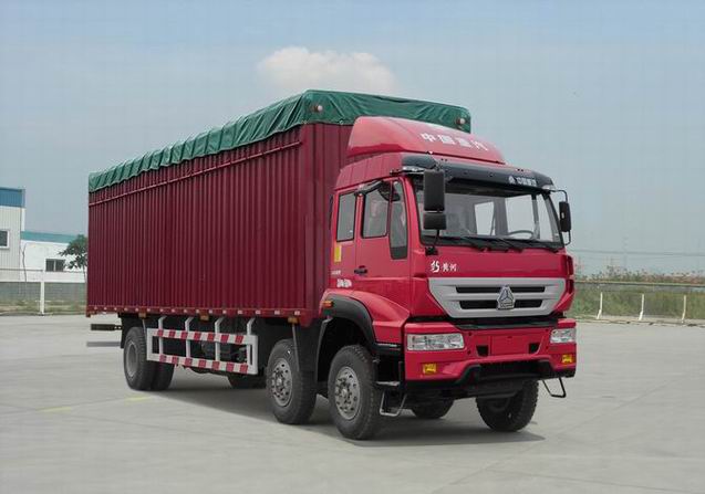 中国重汽 新黄河中卡 260马力 6×2 蓬式载货车(ZZ5254CPYK56C6C1)