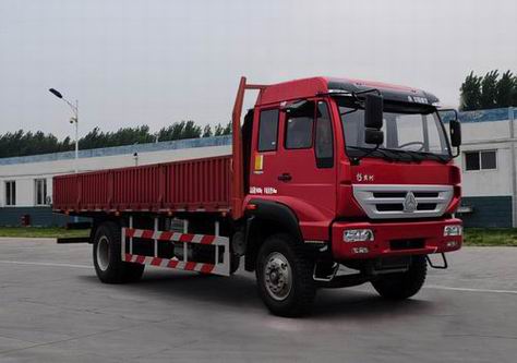 中国重汽 新黄河中卡 140马力 4×2 栏板载货车(ZZ1164F5216C1)