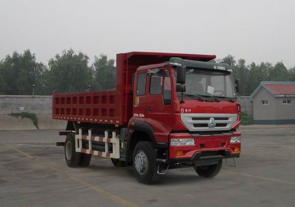 中国重汽 新黄河中卡 220马力 4×2 自卸车(ZZ3164K4716C1)