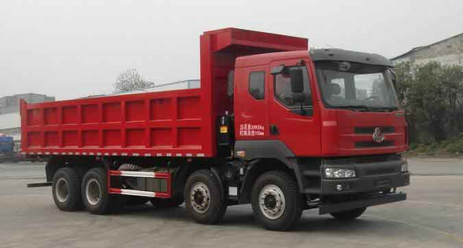 东风柳汽 霸龙重卡 300马力 8×4 自卸车（LZ3315QEHA）