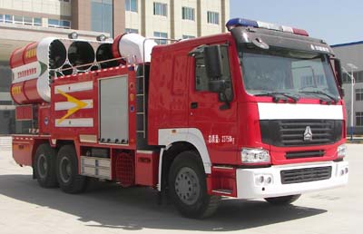 陕西银河 380马力 6×4 排烟消防车(BX5240TXFPY139HW)