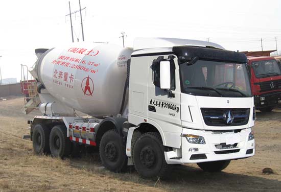 北奔重汽 北奔V3 350马力 8×4 混凝土搅拌运输车(ND5310GJBZ06)