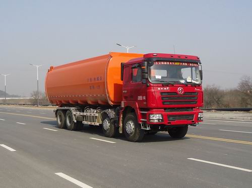 中集瑞江 瑞江 300马力 8×4 低密度粉粒物料运输车 WL5310GFLSX40