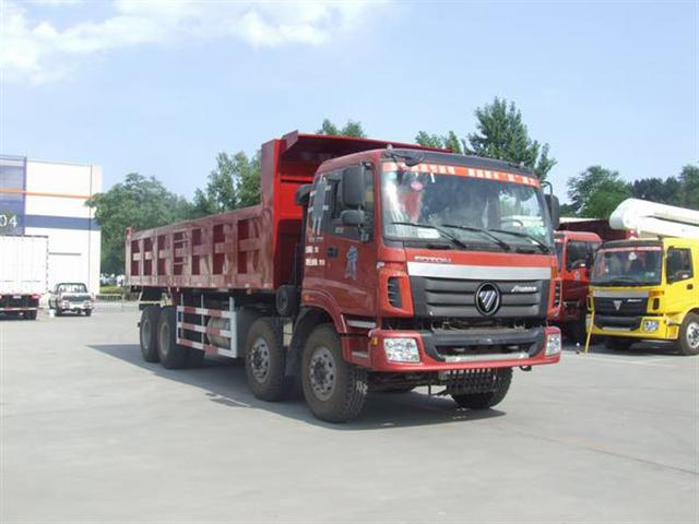 福田 欧曼ETX 9系重卡 336马力 8×4 自卸车（BJ3313DMPKF）