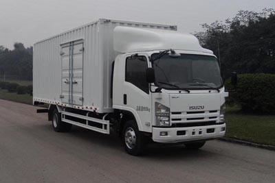 庆铃 五十铃700P中卡 190马力 4×2 厢式载货车(QL5100XXY9MAR1)