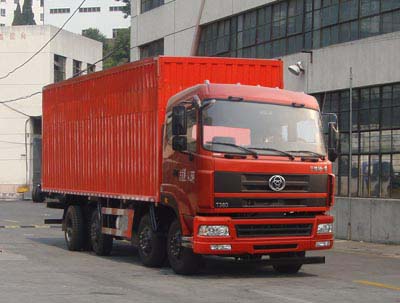 湖北三环 昊龙 重卡 240马力 8×2 厢式 排半 载货车(STQ5310XXY24)