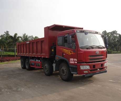 青岛解放 新悍威J5M重卡 280马力 8×4 自卸车(CA3310P1K15L3T4NA80)