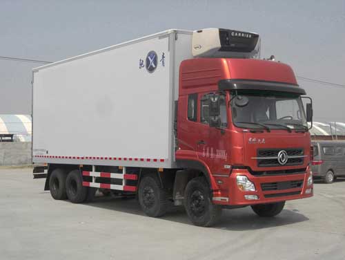 青岛雅凯 青驰 290马力 8×4 冷藏车(QYK5316XLC)