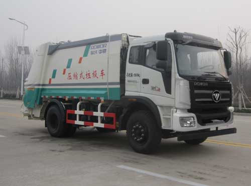 福田 奥铃 200马力 4×2 压缩式垃圾车(BJ5165ZYS-1)