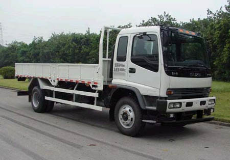 庆铃 FVR中卡 240马力 4×2 栏板载货车(QL1160AAFR)