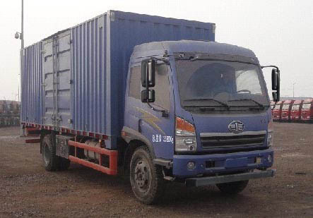 青岛解放 赛龙中卡 170马力 4×2 厢式载货车(CA5148XXYPK2L4E4A80-3)