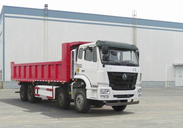 中国重汽 豪瀚J7B 重卡 340马力 8×4 自卸车(ZZ3315N3866E1C)