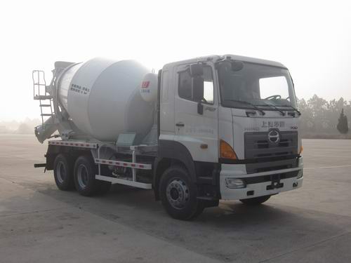 上海华建 414马力 6×4 混凝土搅拌运输车(HDJ5256GJBHI)