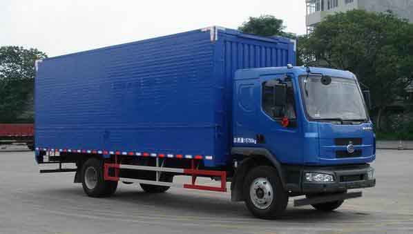 东风柳汽 乘龙中卡 160马力 4×2 翼开启厢式载货车(LZ5163XYKM3AA)