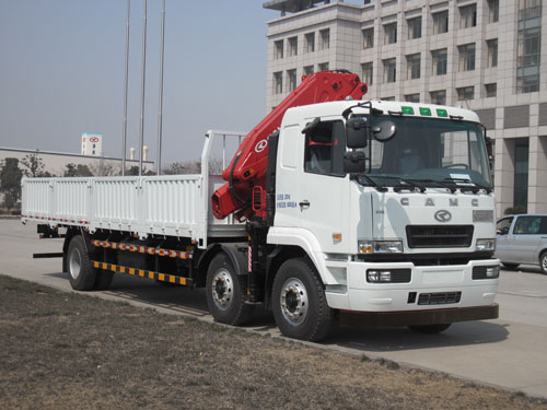 华菱汽车 华菱之星 270马力 6×2 随车起重运输车(HN5250JSQ0L4)