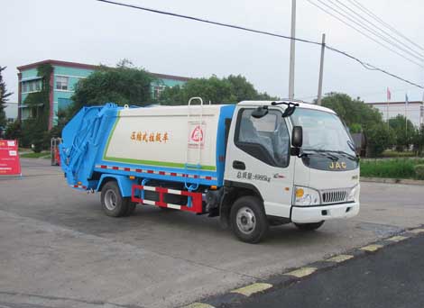 湖北新中绿 中洁 120马力 4×2 压缩式垃圾车(XZL5070ZYS4)