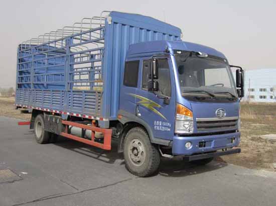 青岛解放 龙V中卡 170马力 4×2 仓栅载货车(CA5167CCYPK2L2NE5A80-1)