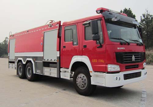 陕西银河 336马力 6×4 A类泡沫消防车(BX5270GXFAP120/HW)
