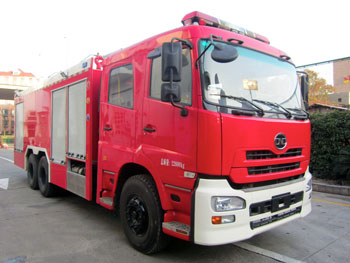 陕西银河 385马力 6×4 干粉消防车(BX5230TXFGF60/UD)