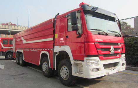 中联重科 中联 420马力 8×4 水罐消防车(ZLJ5430GXFSG250)