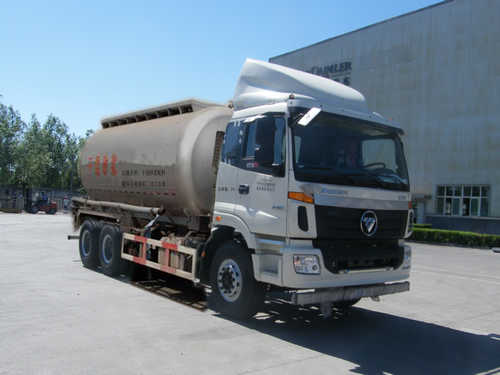 福田汽车 欧曼ETX 300马力 6×4 干混砂浆运输车(BJ5253GGH-XA)