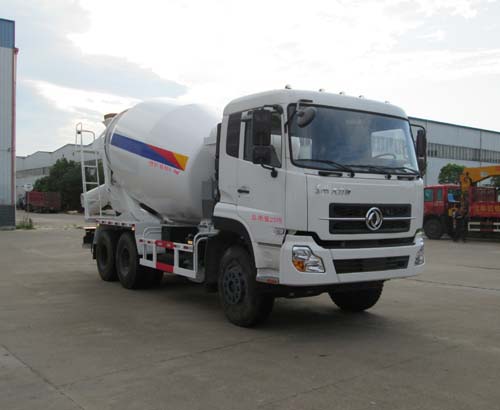 湖北合力 神狐 350马力 6×4 混凝土搅拌运输车(HLQ5251GJBA4)
