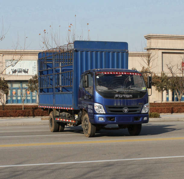 福田 奥铃CTX 154马力 仓栅式 排半 载货车(BJ5099CCY-FF)