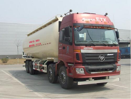 福田汽车 欧曼ETX6系 336马力 8×4 低密度粉粒物料运输车(BJ5313GFL-XC)