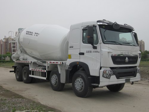 上海华建 华建 400马力 8×4 混凝土搅拌运输车(HDJ5315GJBHO)