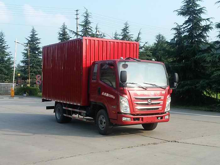 四川现代 瑞越 轻卡 115马力 4×2 厢式 单排 载货车(CNJ5080XXYZDB33M)