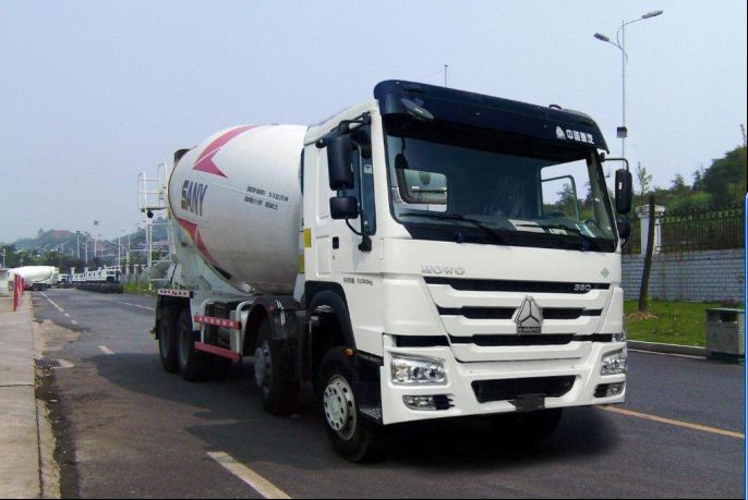 三一重工 三一 340马力 8×4 混凝土搅拌运输车(HQC5312GJB2EZ)