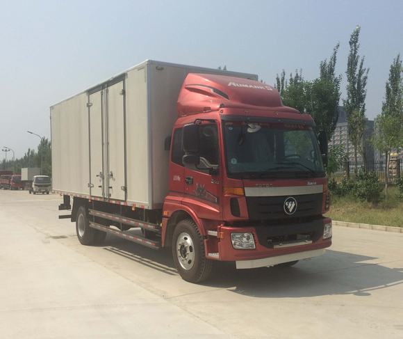福田汽车 欧马可5 中卡 170马力 4×2 厢式 排半 载货车(BJ5169XXY-A2)