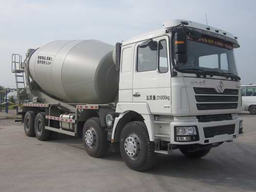 上海华建 华建 375马力 8×4 混凝土搅拌运输车(HDJ5314GJBSX)