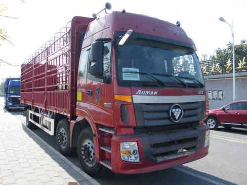 福田汽车 欧曼ETX 重卡 245马力 6×2 仓栅式 排半 载货车(BJ5257CCY-XA)