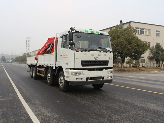 华菱汽车 华菱之星 270马力 8×4 随车起重运输车(HN5311JSQ0L4)