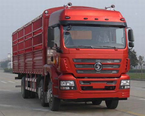 陕汽华山 轩德 重卡 245马力 6×2 仓栅式 排半 载货车(SX5250CCYMP4)