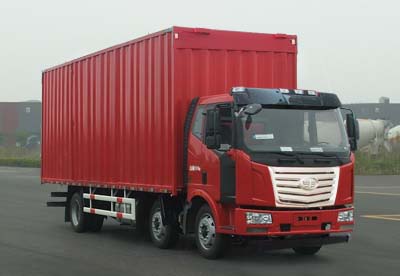 一汽柳特 金陆 重卡 220马力 6×2 厢式 排半 翼开启厢式车(LZT5250XYKPK2E4L8T3A95)