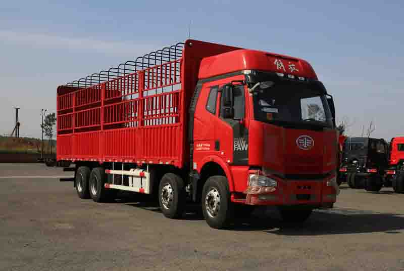 一汽解放 解放J6M 重卡 280马力 8×4 仓栅式 排半 载货车(CA5310CCYP63K1L6T4E5)