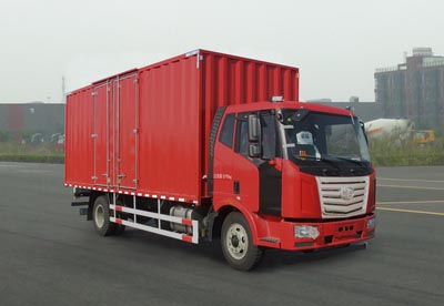 一汽柳特 金陆 中卡 180马力 4×2 厢式 排半 载货车(LZT5163XXYPK2E4L5A95)