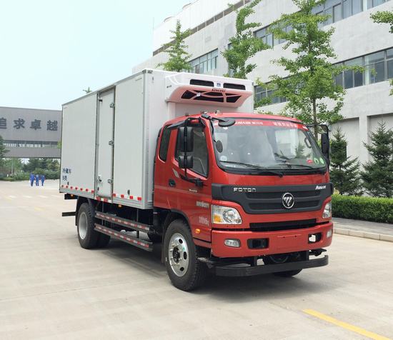福田 奥铃 154马力 4×2 冷藏车(BJ5099XLC-A2)