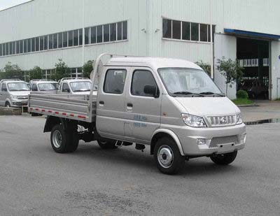 长安跨越 新豹二代 112马力 汽油 栏板式 双排 载货车(SC1031AAS55)