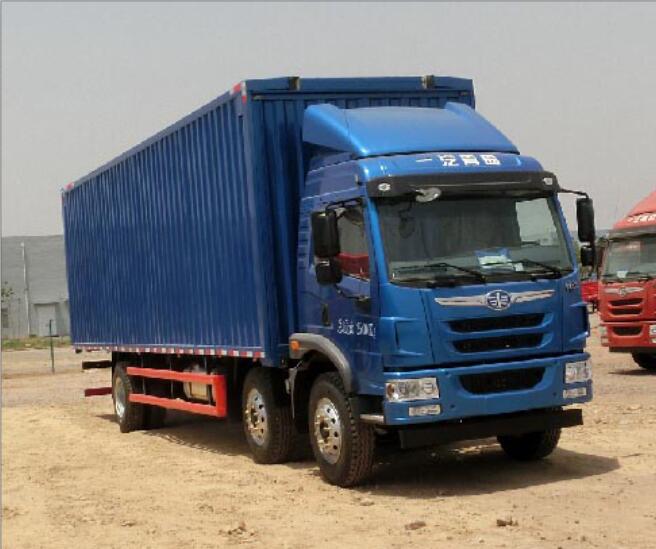 青岛解放 解放龙V 重卡 220马力 6×2 厢式 排半 载货车(CA5250XXYPK2L5T3E5A80-3)