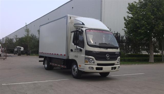 福田 奥铃EV 82马力 厢式 单排 载货车(BJ5041XXYEV)